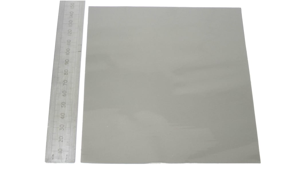 Feuille interface thermique RS PRO 150 x 150mm x 0.13mm 2.5W/m⋅K