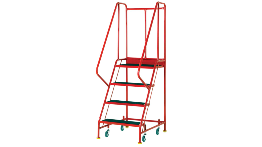 Schůdky 1.760m 4 příčky, ocel RS PRO