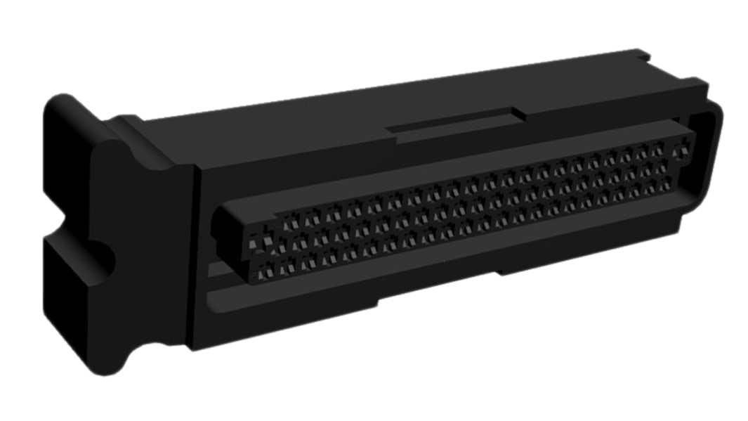 TE Connectivity, Junior Power Timer Automotive Connector Socket Black Plug-In 68 Way 963598-1