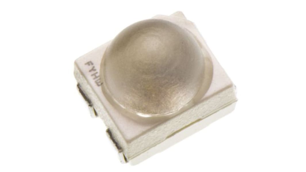 OSRAM, Power TOPLED Lens IR-Diode, PLCC 2 70mW, 860nm, 55mW/sr, ±25°, 4-Pin, SMD
