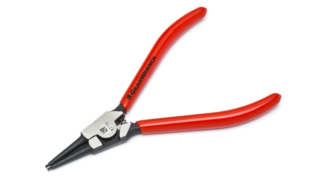 GearWrench Circlip Pliers, 9 in Overall, Straight Tip