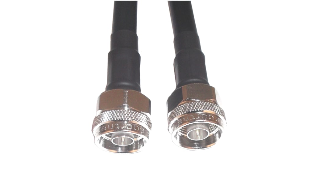 Telegartner Male N Type to Male N Type, 5m, RG213 Coaxial, Terminated50 Ω