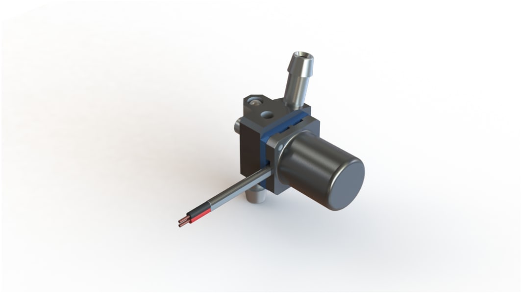 RS PRO Wasserpumpe, 350 → 450ml/min max., 1.3W / 1,5 → 3V 5,5-mm-Schlauchverschraubung 210mbar max.