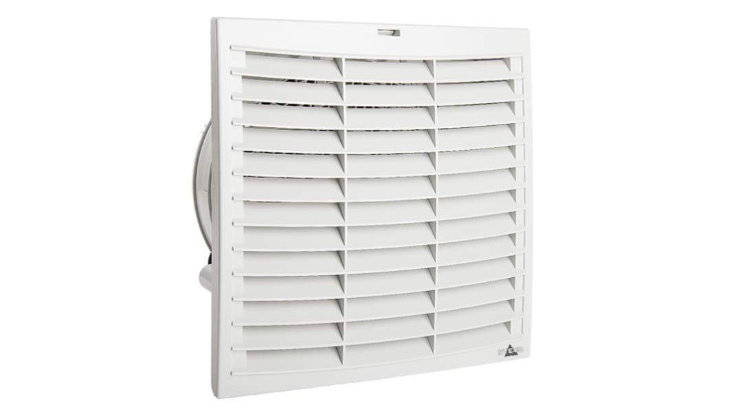 STEGO Filter Fan Plus FPO Series Fan Filter for 291 x 291mm Fans, Synthetic Fibre Filter, 322 x 322mm