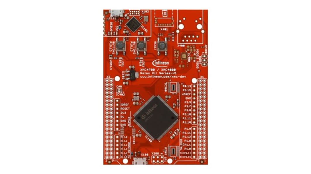 Kit de evaluación Relax Lite Kit de Infineon, con núcleo ARM Cortex M4