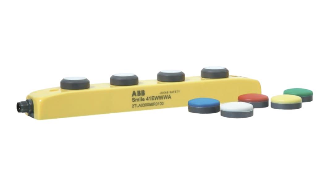 ABB, 押しボタン制御ステーション, 2TLA030057R0100 Smile 41 EWWWP