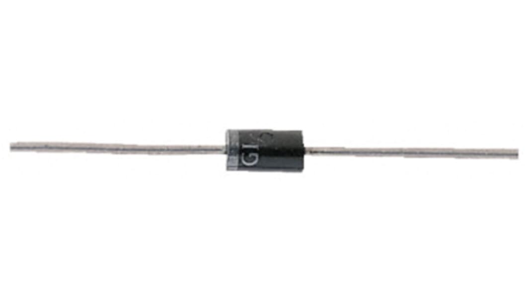 HY Electronic THT Schottky Diode , 100V / 5A, 2-Pin DO-27