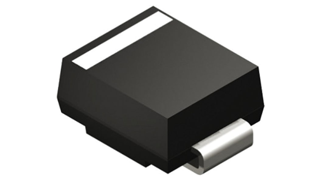 HY Electronic Corp SS310B Diode, 100V Schottky, 3A, 2-Pin DO-214AA (SMB) 850mV