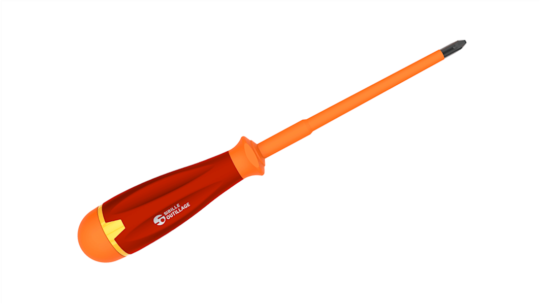 Penta Phillips Insulated Screwdriver, PH3 Tip, 150 mm Blade, VDE/1000V