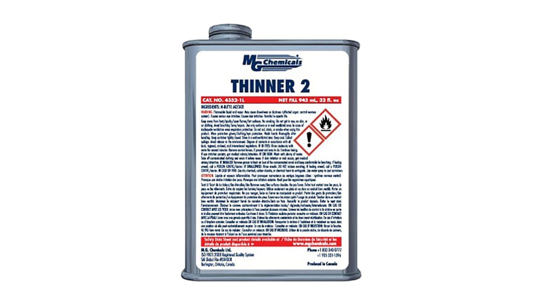 MG Chemicals Clear Acrylic, Alkyd, Cellulose Acetate Butyrate, Epoxy, Nitrocellulose, Polyester Resin Conformal Coating