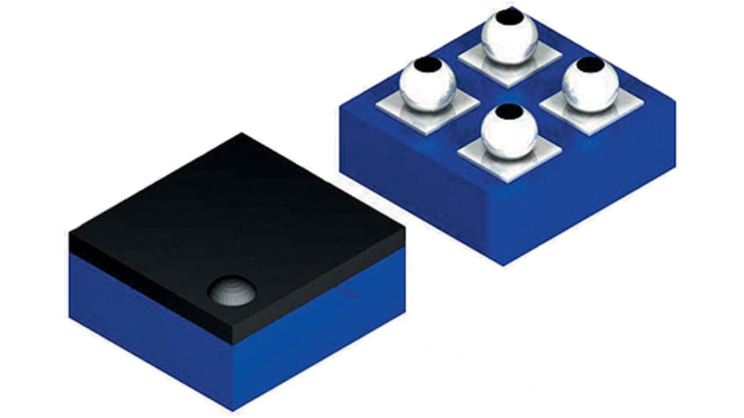 MOSFET DiodesZetex DMN2023UCB4-7, VDSS 24 V, ID 6 A, X1-WLB1818 de 4 pines, 2elementos, config. Drenaje común