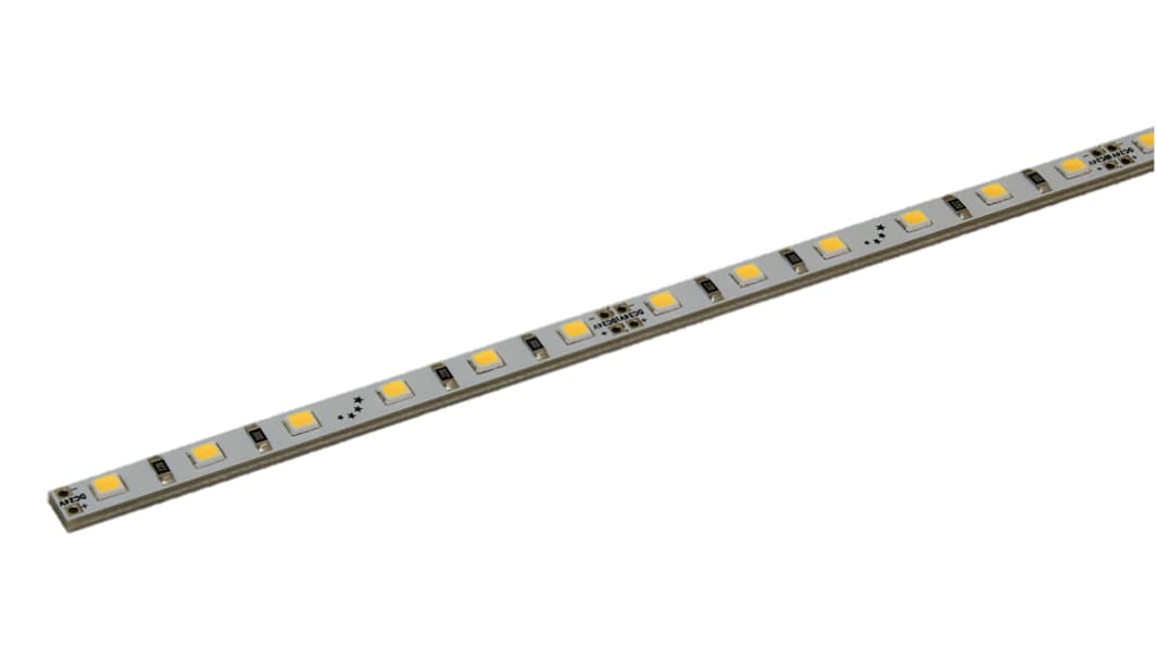 PowerLED 24V dc White LED Strip Light, 3000K Colour Temp, 500mm Length