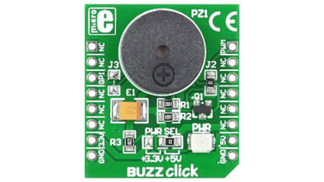 Placa complementaria MikroElektronika BUZZ Click - MIKROE-945