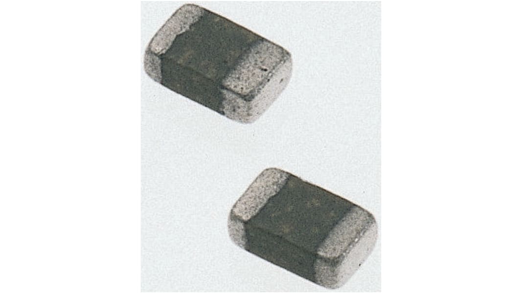 Termistor NTC EPCOS, Resistencia 10kΩ, constante 4s, Carcasa 0603 (1608M), 180mW, 1.6 x 0.8 x 0.9mm