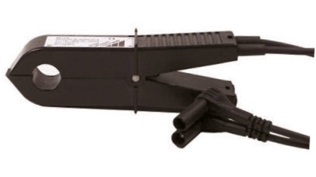 Gossen Metrawatt 4 mm プラグ 電流クランプ, 150A ac, 15mm MAX, CAT II 600V, ±2 % + 0.1 A