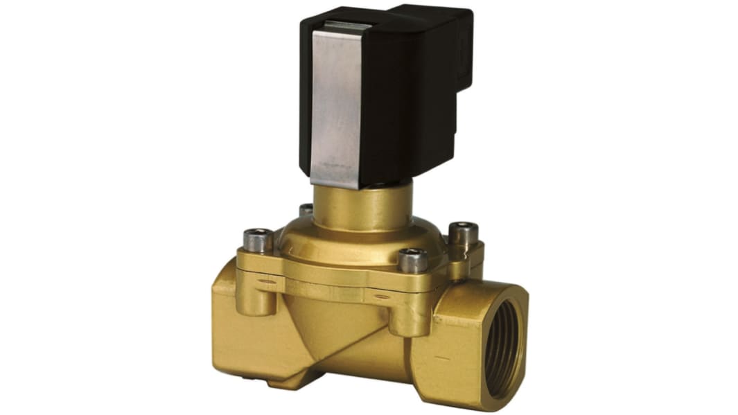 Buschjost Solenoid Valve 8254000.9154.23049, 2 port(s) , NC, 230 V ac, 1/4in