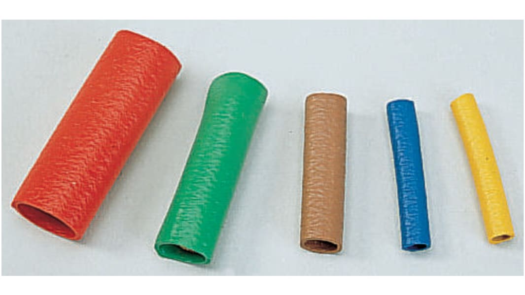SES Sterling Expandable Neoprene Brown Cable Sleeve, 1.75mm Diameter, 20mm Length, Helavia Series