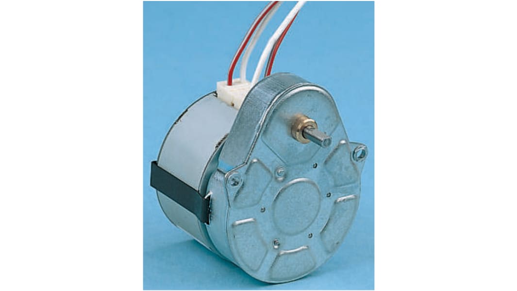 Motorreductor AC síncrono, reversible, Crouzet, 230 V, 3,5 W, 3,13 rpm, 50 Ncm