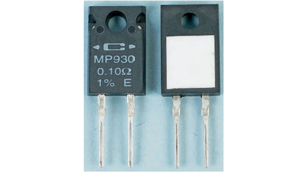 Resistenza Caddock serie MP930, 100Ω, 30W, ±1%