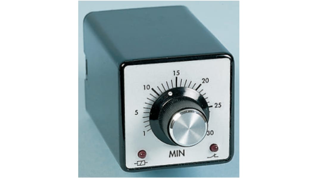 Tempatron 240V ac Timer Relay, 1 timerfunktion Indstiksmontering
