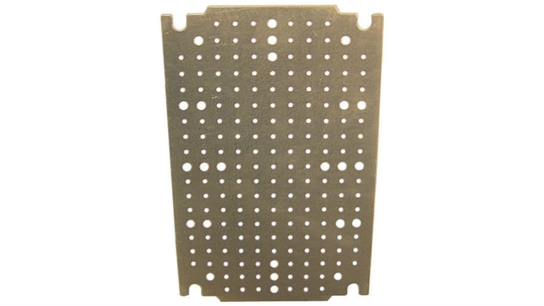 Legrand Steel Perforated Mounting Plate, 356mm W, 556mm L for Use with Atlantic Enclosure, Marina Enclosure