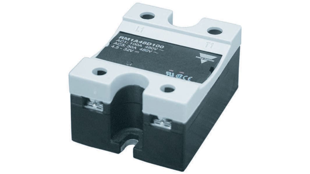 Carlo Gavazzi Tafelmontage Halbleiterrelais mit Nulldurchgang 660 V / 50 A eff