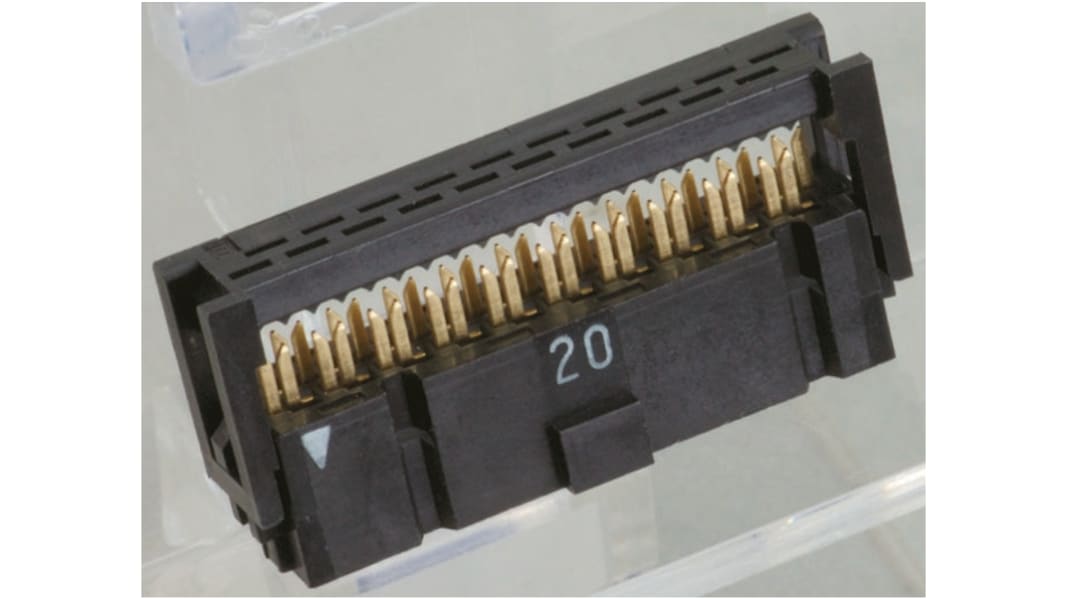 日本航空電子工業 IDCコネクタ 2.54mmピッチ 10極 2列 メス, PS-MILシリーズ, PS-10SM-D4P1-1C
