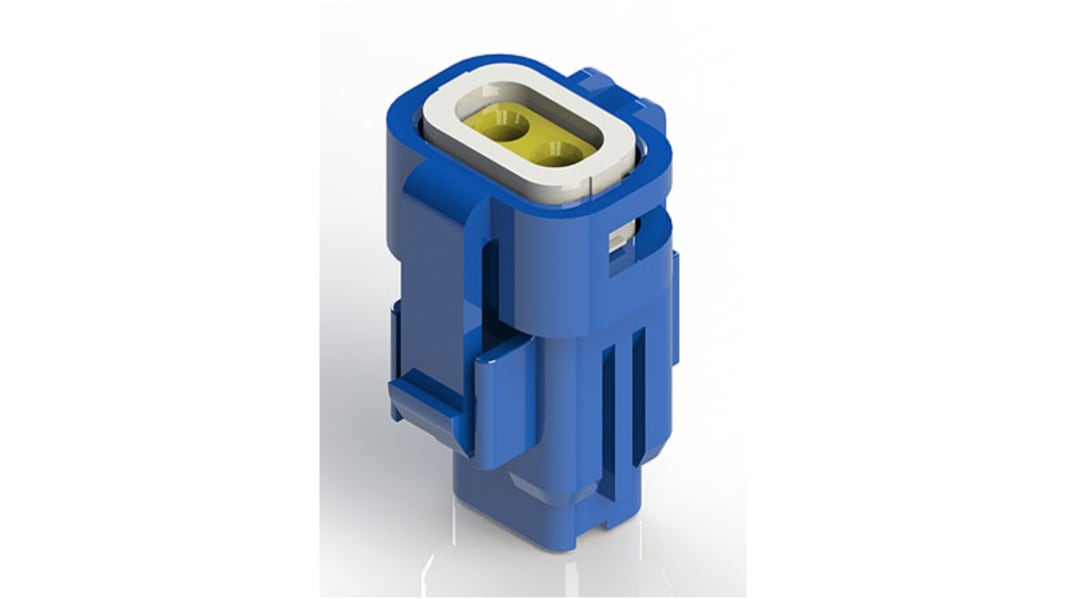 EDAC 電線対電線コネクタ, ソケット 2P ケーブルマウント 3A