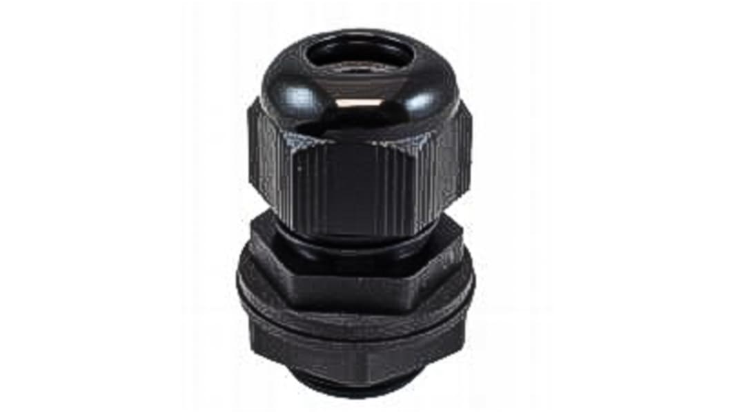 Pressacavo Alpha Wire, in PA 6, filetto PG21, Ø cavo 13mm - 18mm max