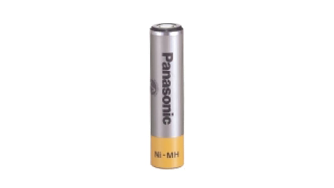Panasonic NiMH Rechargeable AAA Battery, 730mAh, 1.2V