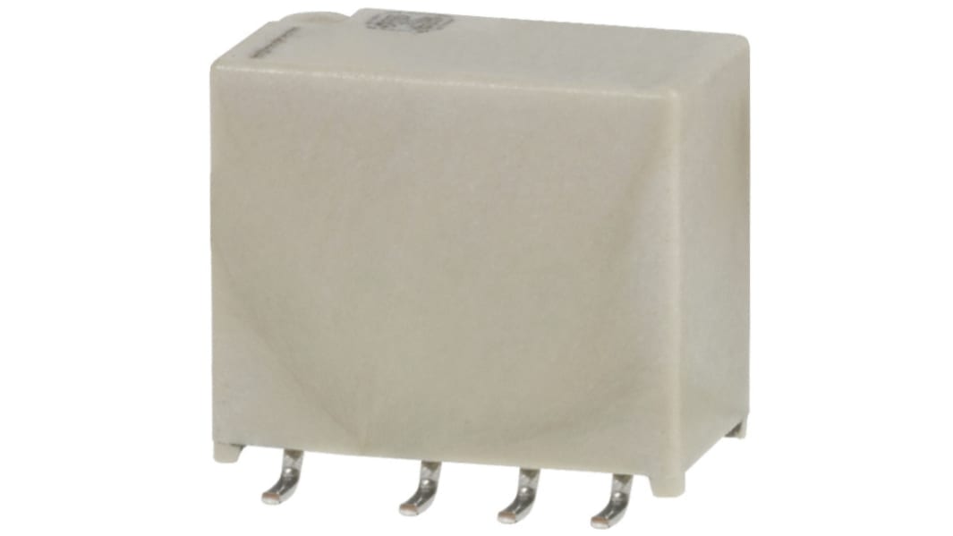 Panasonic FTR-B4 Signalrelais SMD Printrelais, 3V dc Spule, 2-poliger Wechsler, 1A, 125V / 110V, Leiterplattenstift