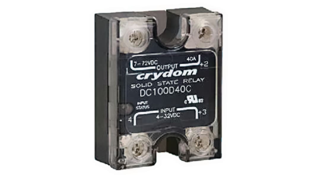Sensata Crydom ソリッドステートリレー, 100 A, 48 V dc, 表面実装