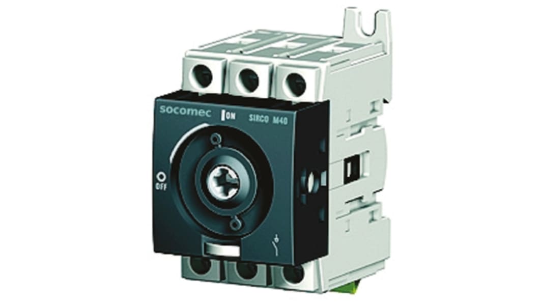 Interrupteur-sectionneur Socomec SIRCO , 3P, 100A, 690V c.a.