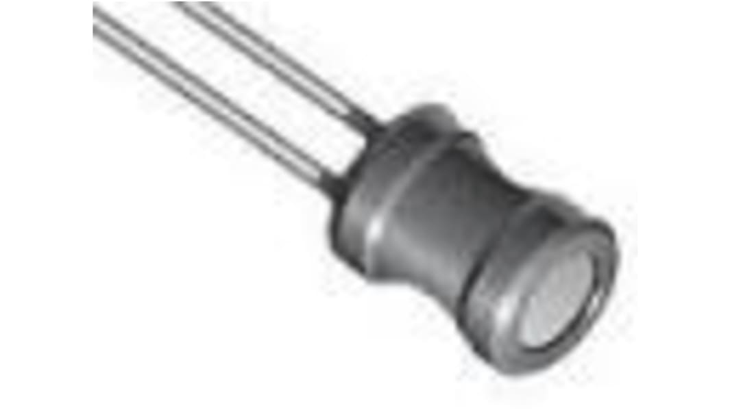 Bourns 10 mH ±10% Ferrite Leaded Inductor, Max SRF:530kHz, Q:80, 100mA Idc, 12Ω Rdc, RLB