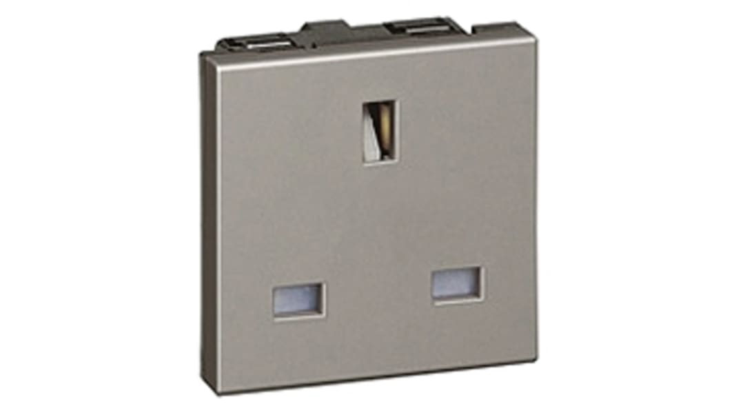 Toma eléctrica Legrand, Plástico, sin interruptor Interior, 13A, IP40 230 V