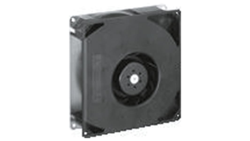ebm-papst RG 160 N Series Centrifugal Fan, 48 V dc, 209m³/h, DC Operation, 220 x 220 x 56mm