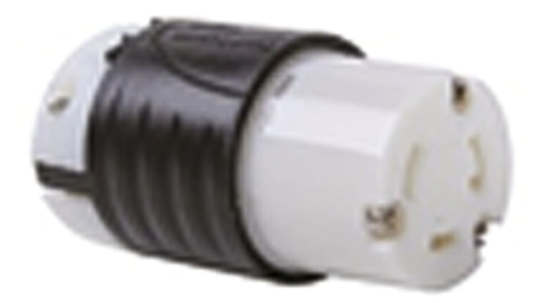 Prise secteur Femelle PASS & SEYMOUR, NEMA L5 - 30R, 125 V, 30A, Montage sur câble, 2P+E