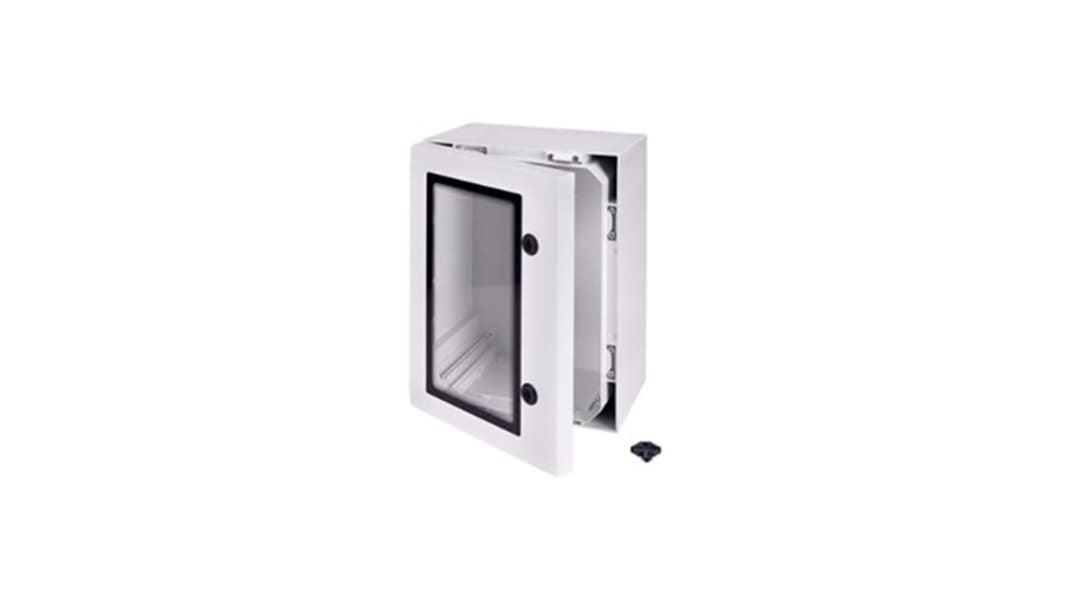 Fibox ARCA Series Polycarbonate Wall Box, IP66, Viewing Window, 400 mm x 300 mm x 150mm