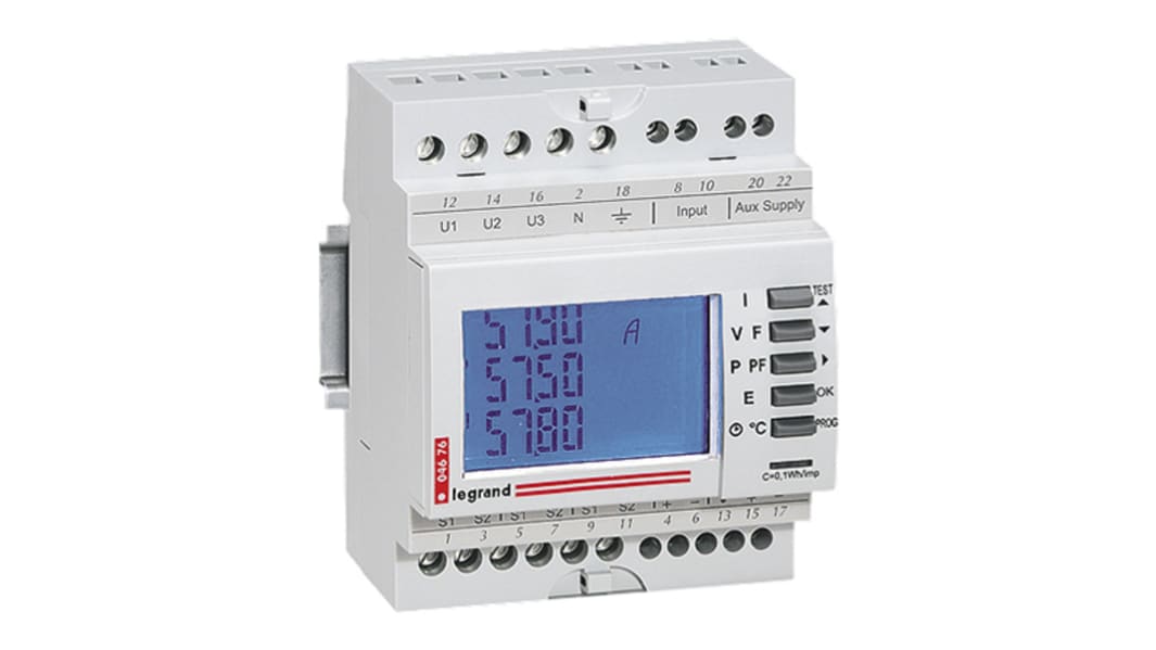 Legrand LCD Digital Panel Multi-Function Meter