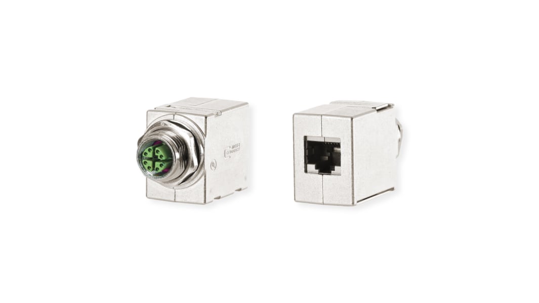 Coupleur Ethernet Jack RJ45 cat. 6a Metz-Connect Blindé
