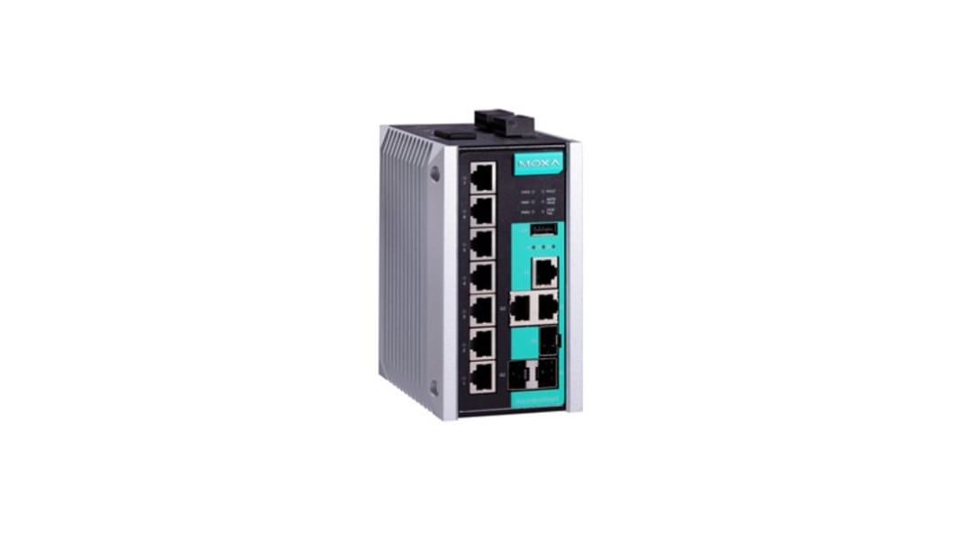 Switch Ethernet MOXA, 10 porte