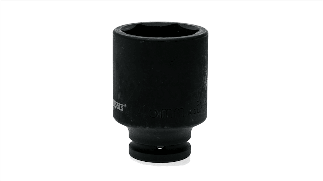 Teng Tools 46mm, 3/4 Drive Impact Socket, 95 mm length