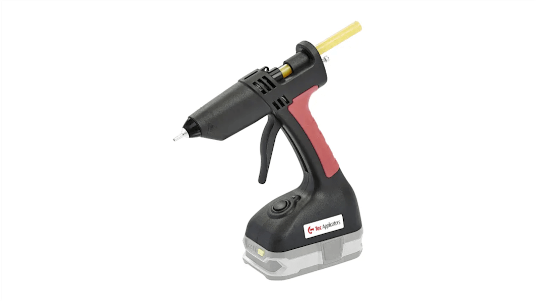 Power Adhesives Tec 308-12 Cordless Glue Gun, 20W, 12mm