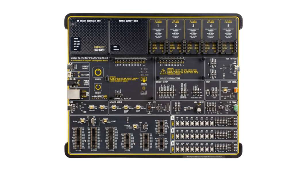 Brand-Rex EasyPIC v8 For PIC24/dsPIC33 MIKROE-4750