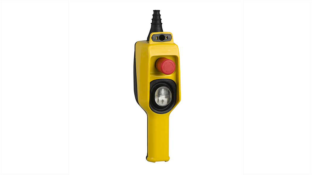 Schneider Electric 3 NC Snap Action Push Button Pendant Station, 16A