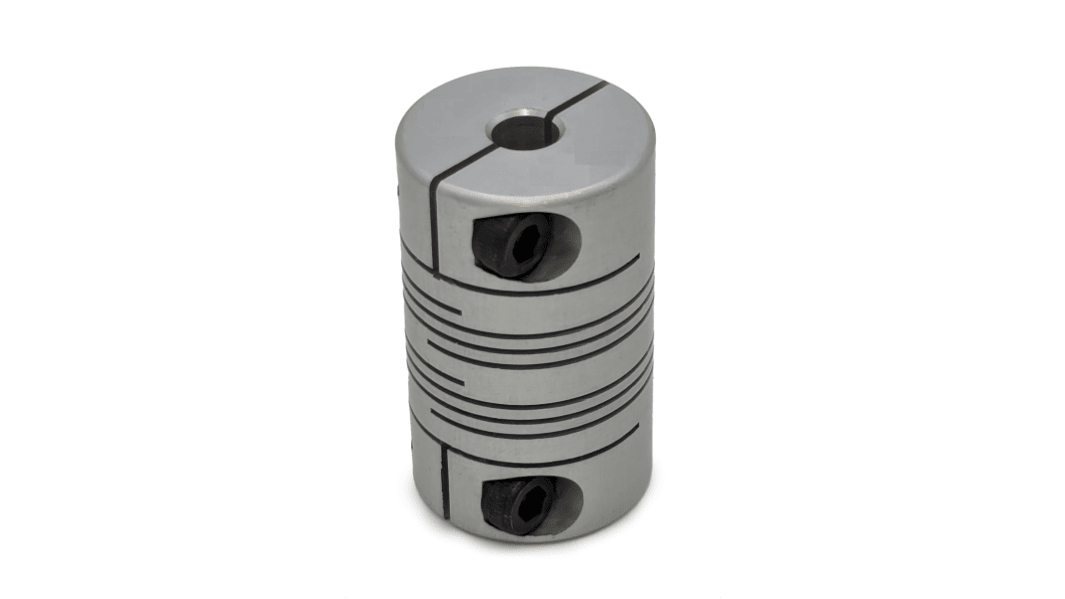 RS PRO Beam Coupling, 25.4mm Outside Diameter, 8mm Bore, 38.1mm Length Flexible Beam Coupling