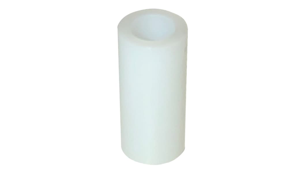 Distanziale Rotondo in Polistirene Essentra, L. 10mm, Ø inserto 3.2mm