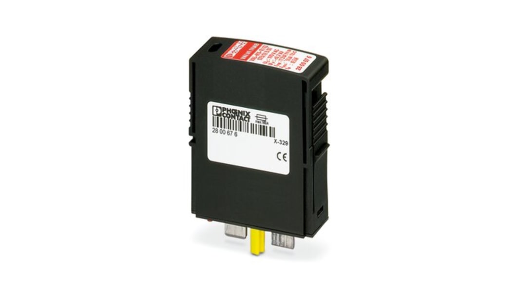 Phoenix Contact, VAL Surge Protection Plug 385 V AC Maximum Voltage Rating 80kA Maximum Surge Current