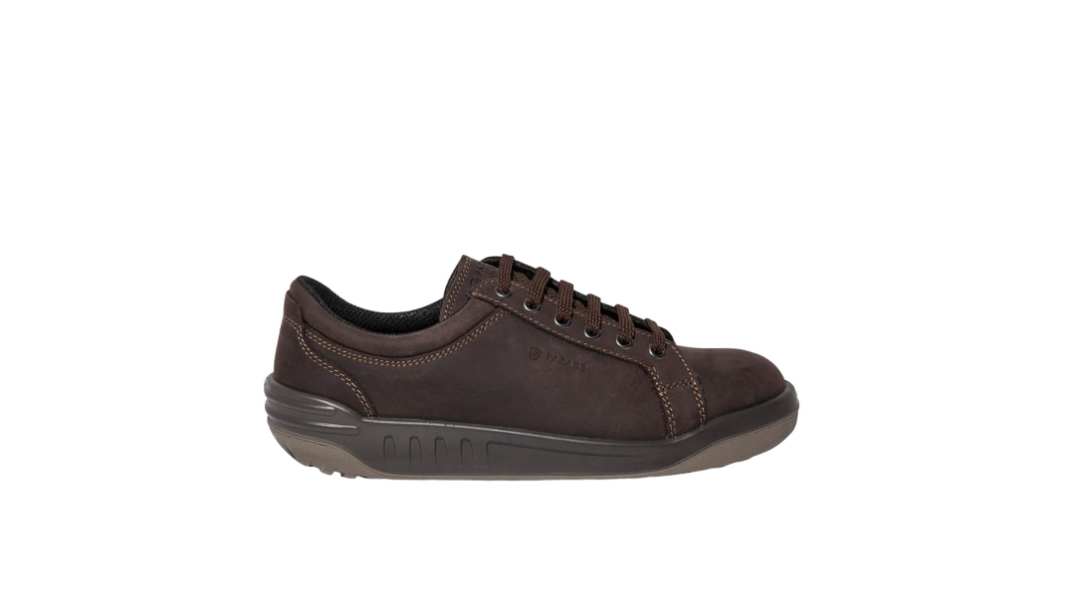 Parade Juna Unisex Brown Steel Toe Capped Safety Shoes, UK 9, EU 43