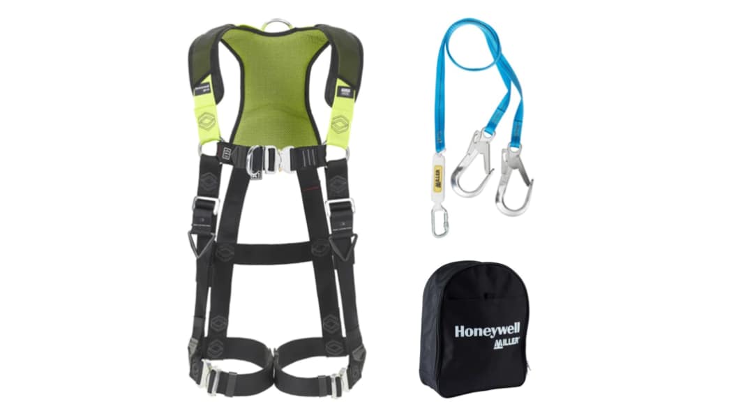 Honeywell Safety Drejelås Faldsikringsline Bremsning af fald, Karabinhage, Dobbelt